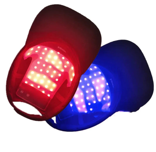 Smart LED Hair Growth Hat | Red & Blue Light Therapy by Trendora