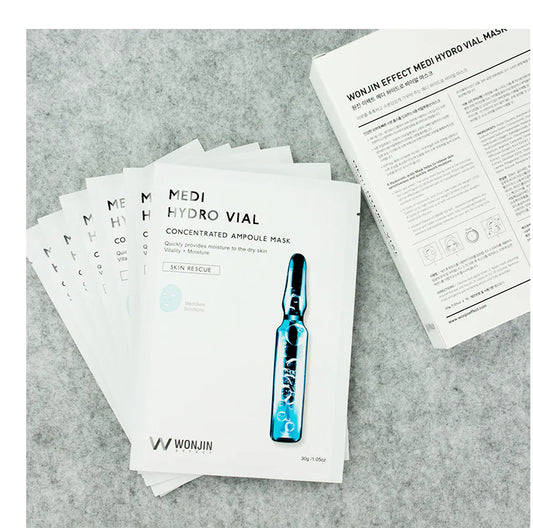 Korean Wonjin Hyaluronic Acid Ampoule Masks (10 Pack)