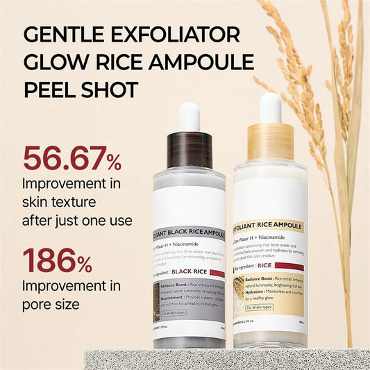 Rice Radiance Exfoliating Ampoule | Brightening Treatment by Trendora