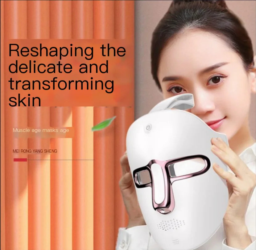 7-Color LED Light Therapy Facial Mask by Trendora