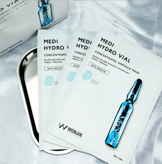 Korean Wonjin Hyaluronic Acid Ampoule Masks (10 Pack)