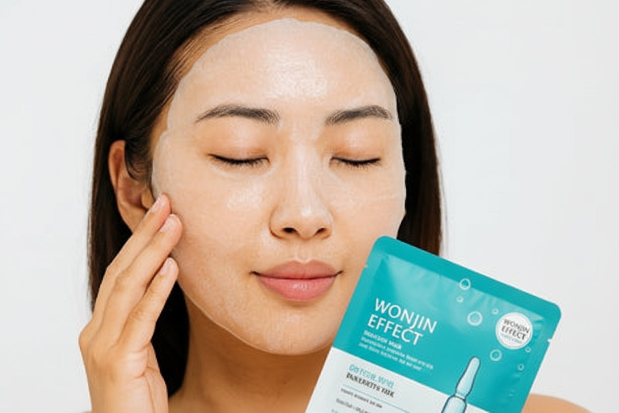 Korean Wonjin Hyaluronic Acid Ampoule Masks (10 Pack)