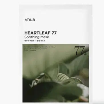 ANUA Heartleaf Hydrating Sheet Masks 10 Pack with White Birch Water for deep hydration and radiant, refreshed skin.