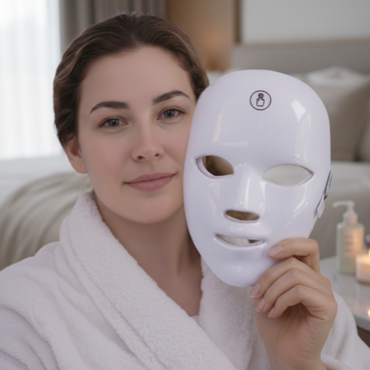 Radiance7 LED Face Mask | 7-Color Light Therapy for Skin by Trendora