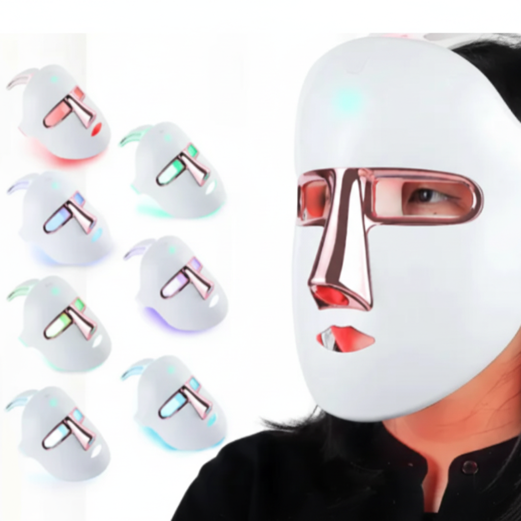 7-Color LED Light Therapy Facial Mask by Trendora