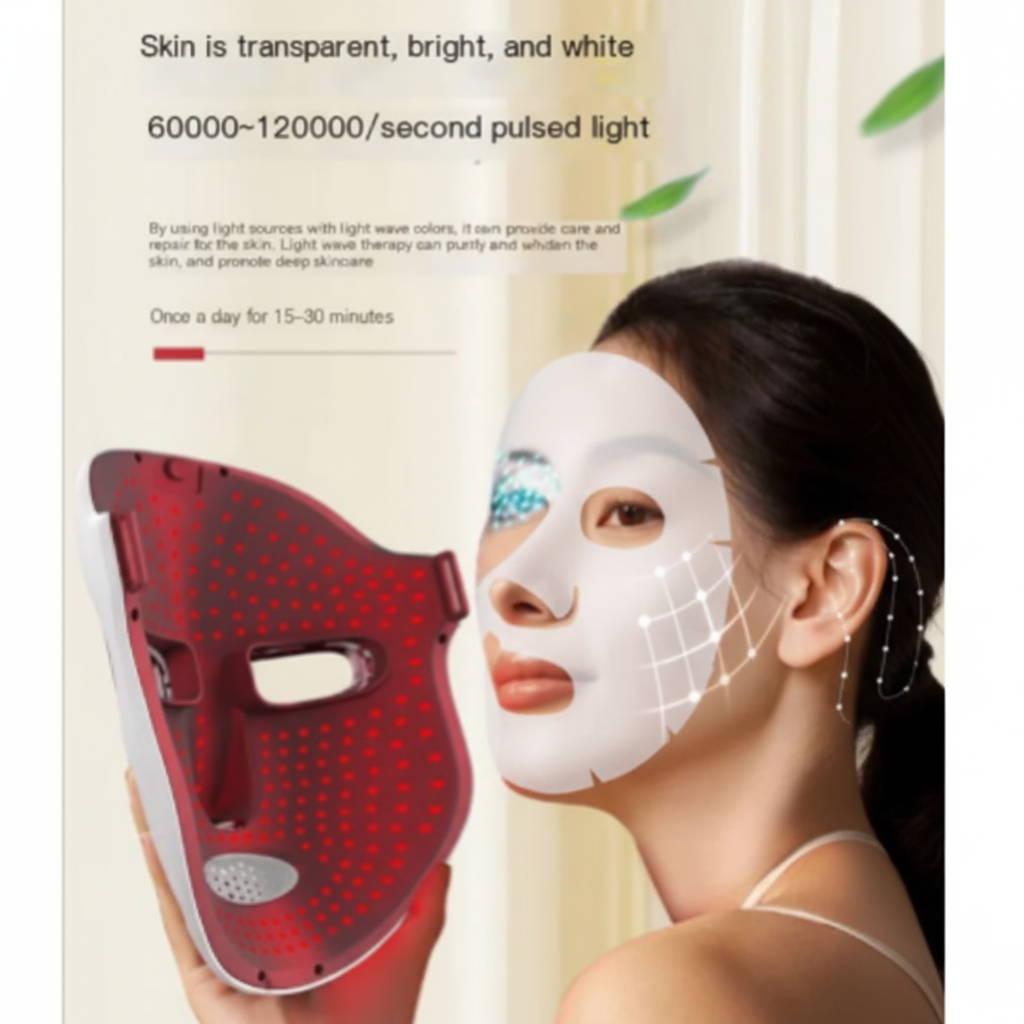 7-Color LED Light Therapy Facial Mask by Trendora