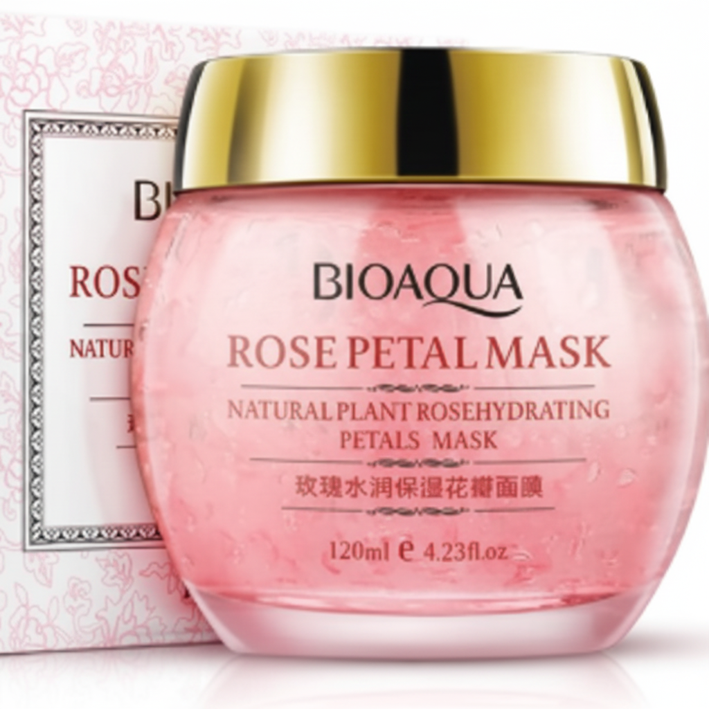 Rose Petal Sleep Mask | Overnight Hydrating Face Mask for Glowing Skin by Trendora